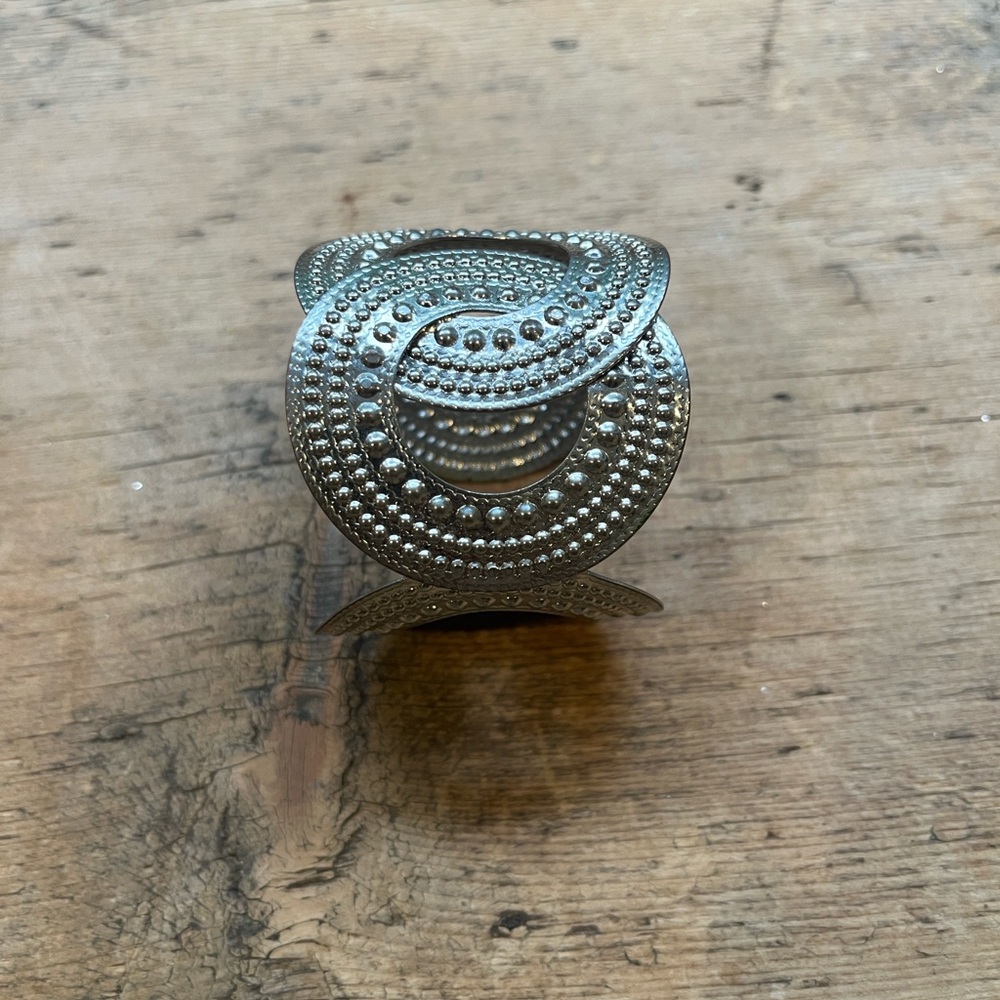 Silver Statement Cuff Bracelet